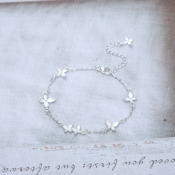 925銀飾&times;蝴蝶少女&times;手鍊