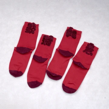 發財&如意&times;中筒襪&times;二雙套件襪子組