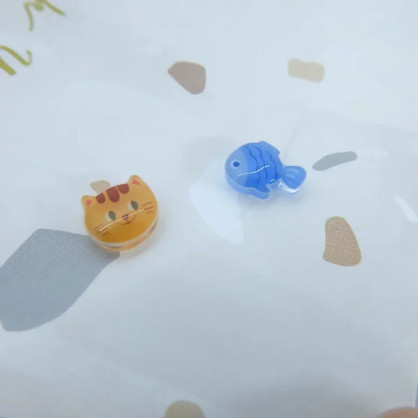 貓與魚×磁吸耳夾/裝飾小物