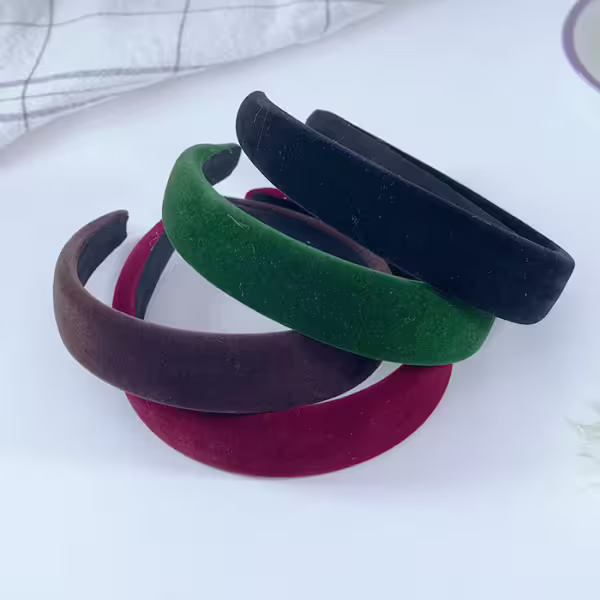 霧面絲絨×髮箍×共四色