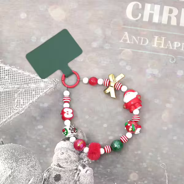 聖誕老人&times;手機腕帶掛繩