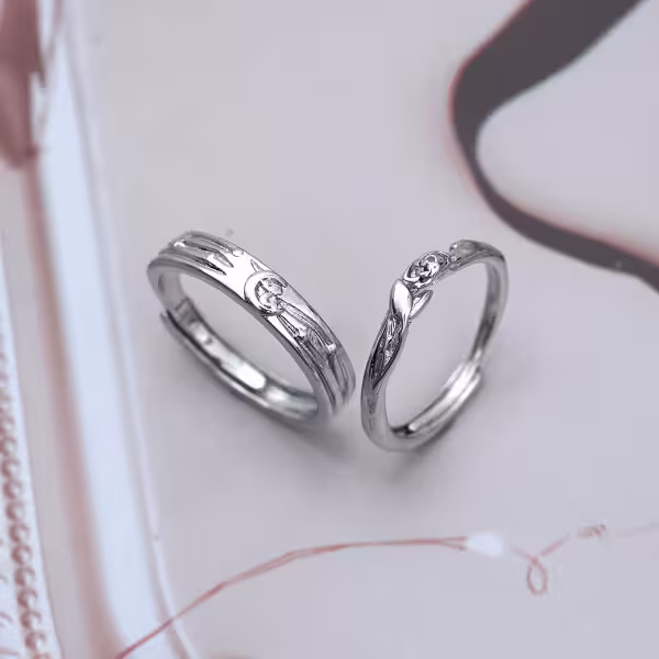 小王子與荊棘玫瑰×情侶對戒