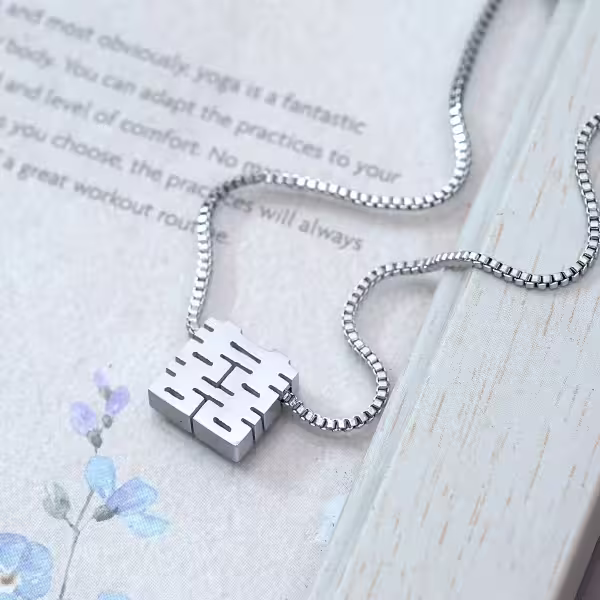 316鋼飾&times;雙囍&times;項鍊&times;銀色