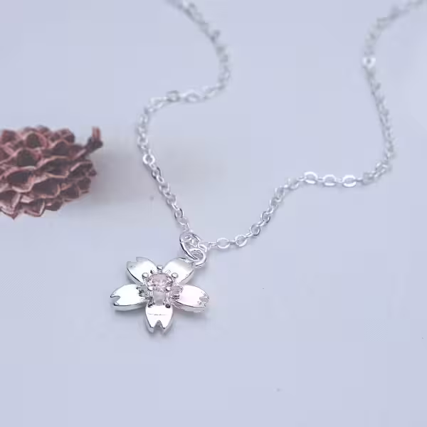 925銀飾&times;十里桃花&times;鎖骨項鍊