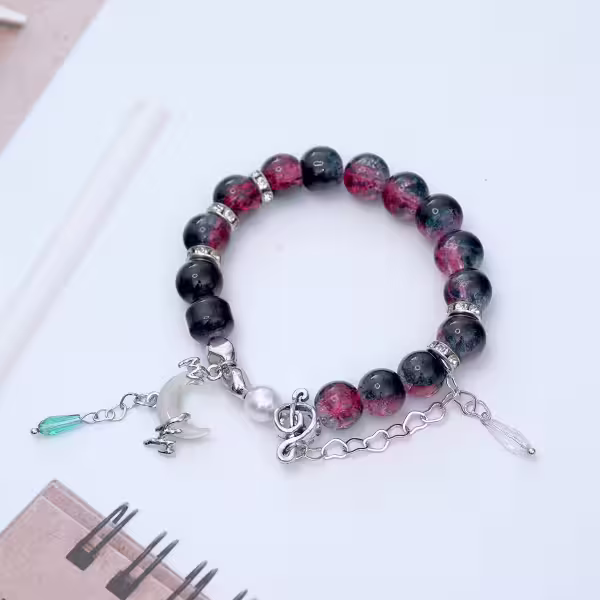 月光奏鳴曲&times;固定式串珠手鍊