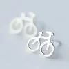 925銀針&times;單車&times;耳針-第2張