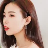 女神側臉透明串珠&times;不對稱螺旋耳夾-第5張