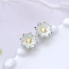 925銀針×小雛菊×耳針-第1張