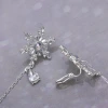 冰雪女王×不對稱三角耳夾-第4張