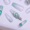 冰雪女王晶鑽亮面×穿戴式手指甲片×二十四入-第6張