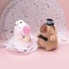 結婚卡皮巴拉×娃娃×掛件×共二色-第1張