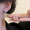 小愛心×陶瓷×養耳棒×二套件耳環組×白色-第6張