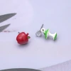 小蘋果×不對稱三套件耳環組-第4張