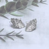 不規則皺褶理肌×耳環-第1張