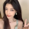綠格小花×不對稱吊墜耳環-第6張