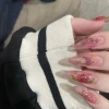 粉紅玫瑰佳人亮面×穿戴式手指甲片×二十四入-第6張
