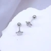 925耳針×星與月×轉珠耳環-第4張
