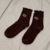 卡皮巴拉毛襪&times;中筒襪&times;二雙套件襪子組&times;暖咖-第4張