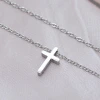 316鋼飾&times;十字架&times;項鍊&times;銀色-第2張