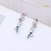 925銀針&times;波西亞米彩鑽&times;耳環-第1張