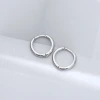 925銀針&times;13mm光面極簡圓環&times;耳扣-第2張
