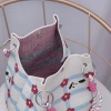 紅花小狗&times;針織手提袋-第4張