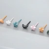小星星×陶瓷×養耳棒×二套件耳環組×紫色-第4張