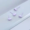 小月亮×陶瓷×養耳棒×二套件耳環組×紫色-第1張