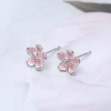 925銀針&times;桃花開&times;耳針-第3張
