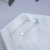 925銀針×星貝流蘇×不對稱耳針-第3張