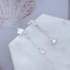 925銀針×星貝流蘇×不對稱耳針-第4張