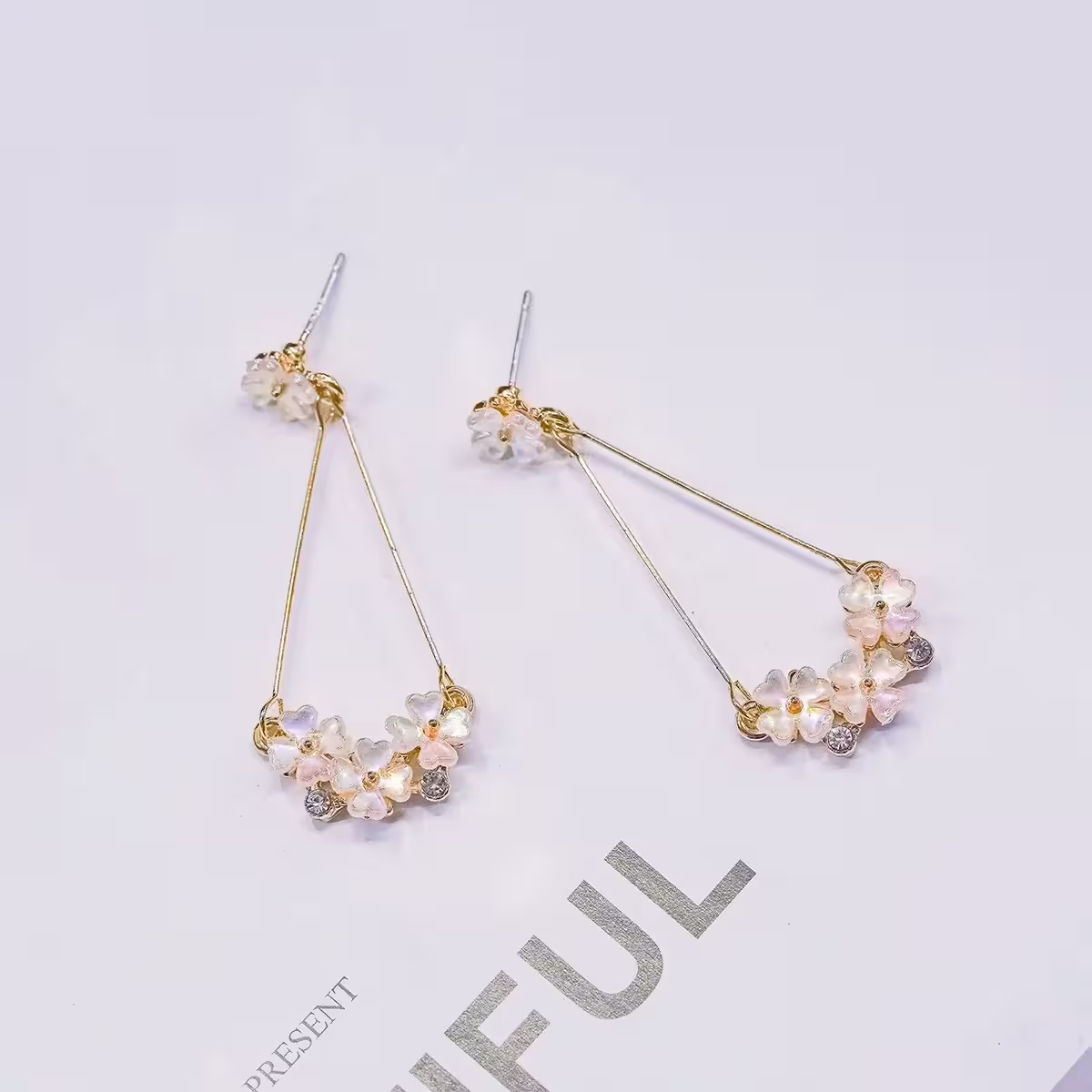 繁花似錦&times;吊墜耳環-第1張