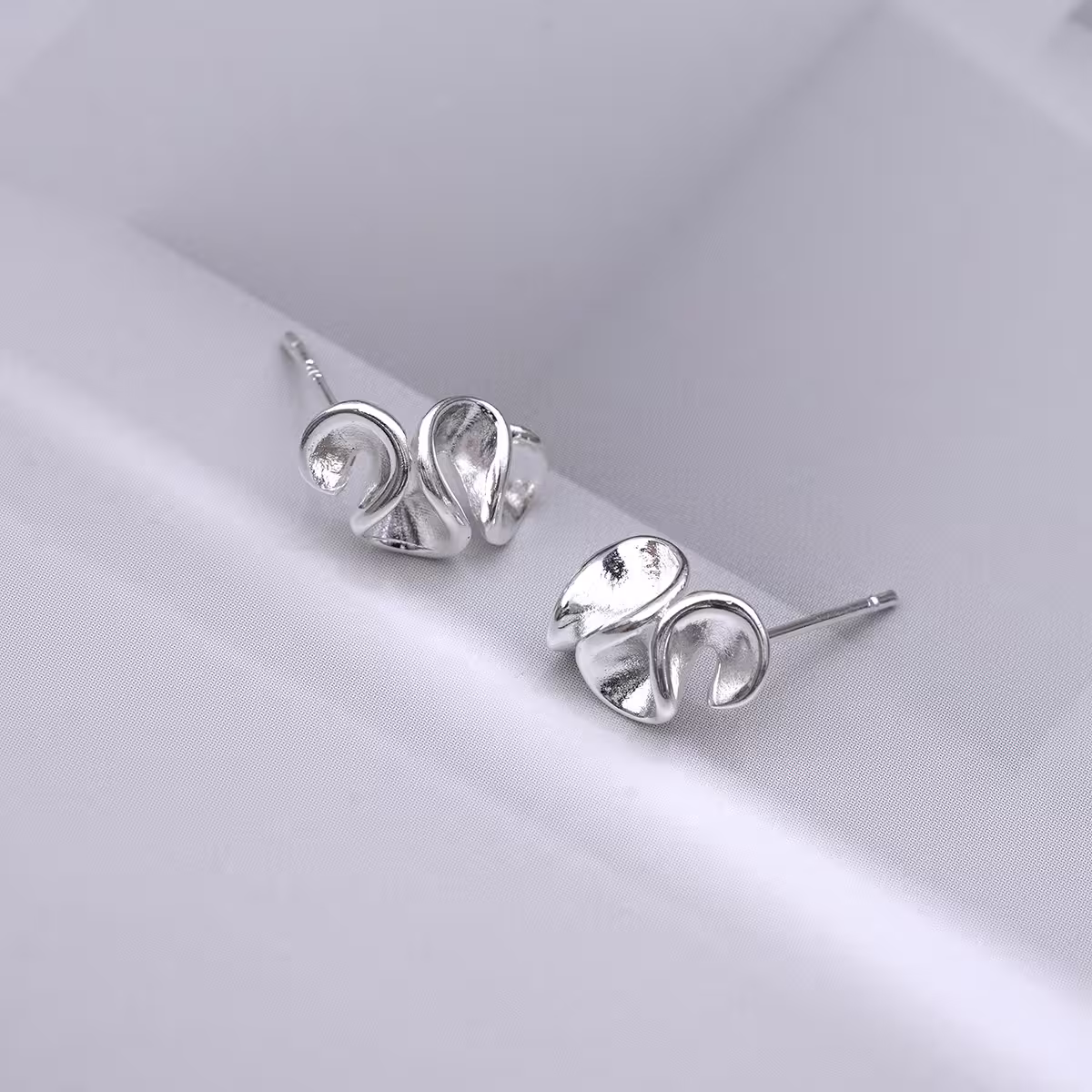 925銀針×荷葉邊×耳針-第4張