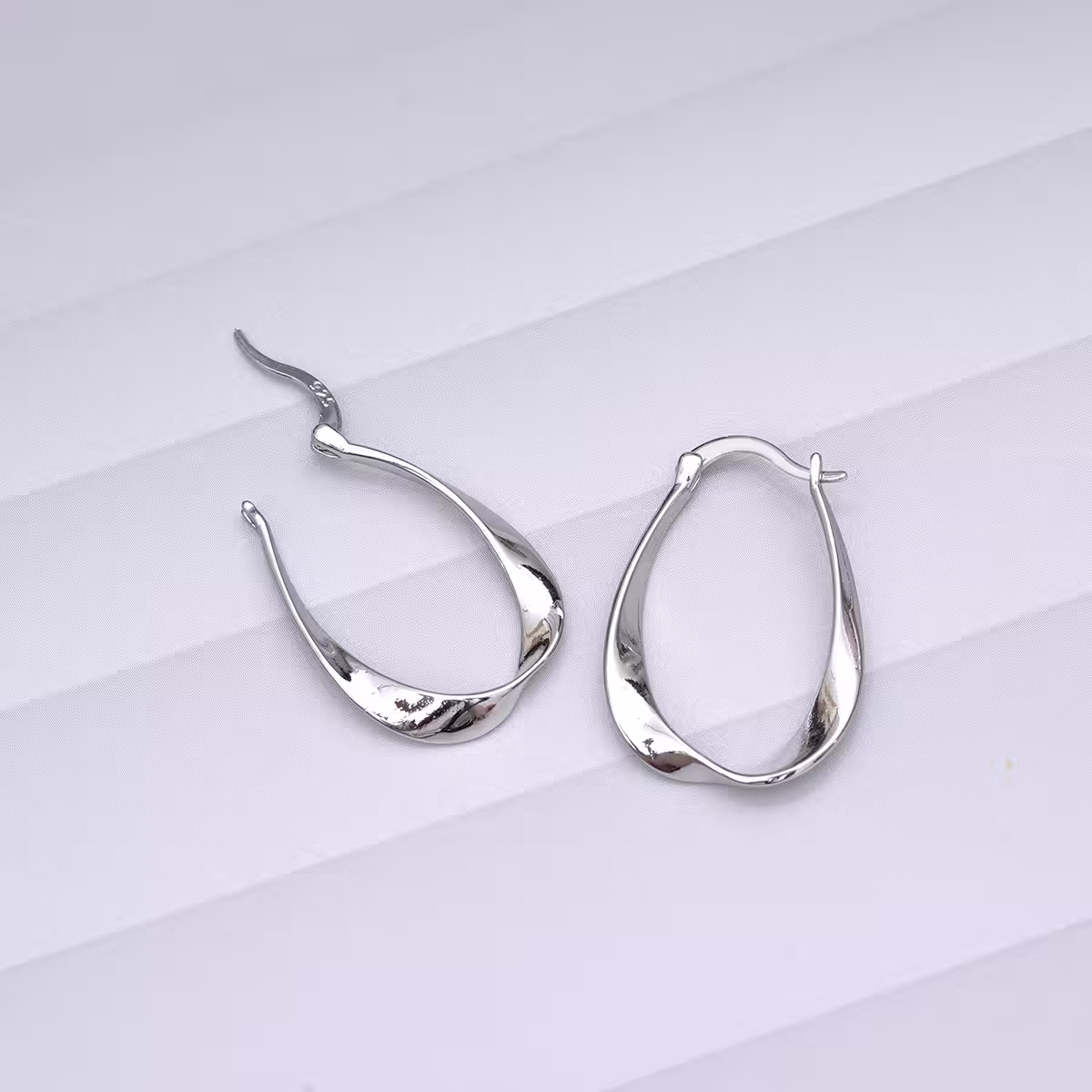 925銀針×莫比烏斯大水滴×耳扣-第5張