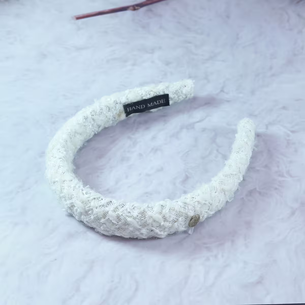 羊羔毛小金牌×髮箍×共二色-第3張