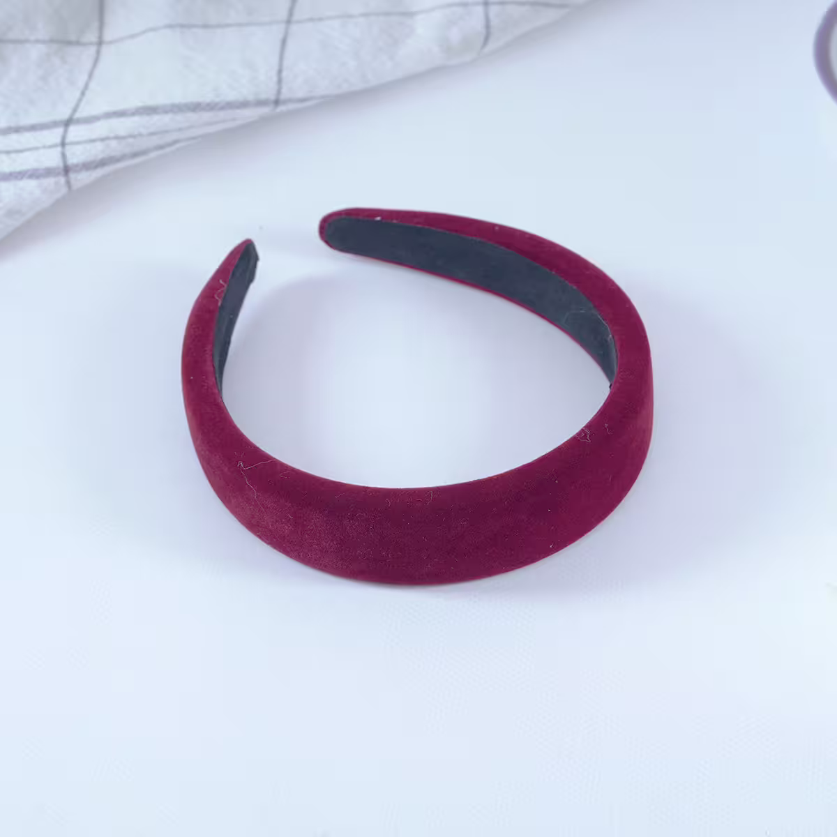 霧面絲絨×髮箍×共四色-第2張