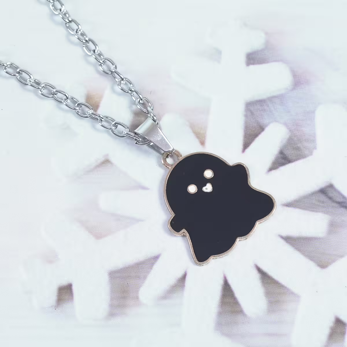 幽靈愛心小嘴×項鍊×共二色-第2張