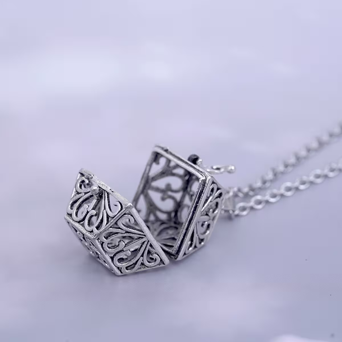 鏤空雕花寶箱×百寶盒×長項鍊-第4張