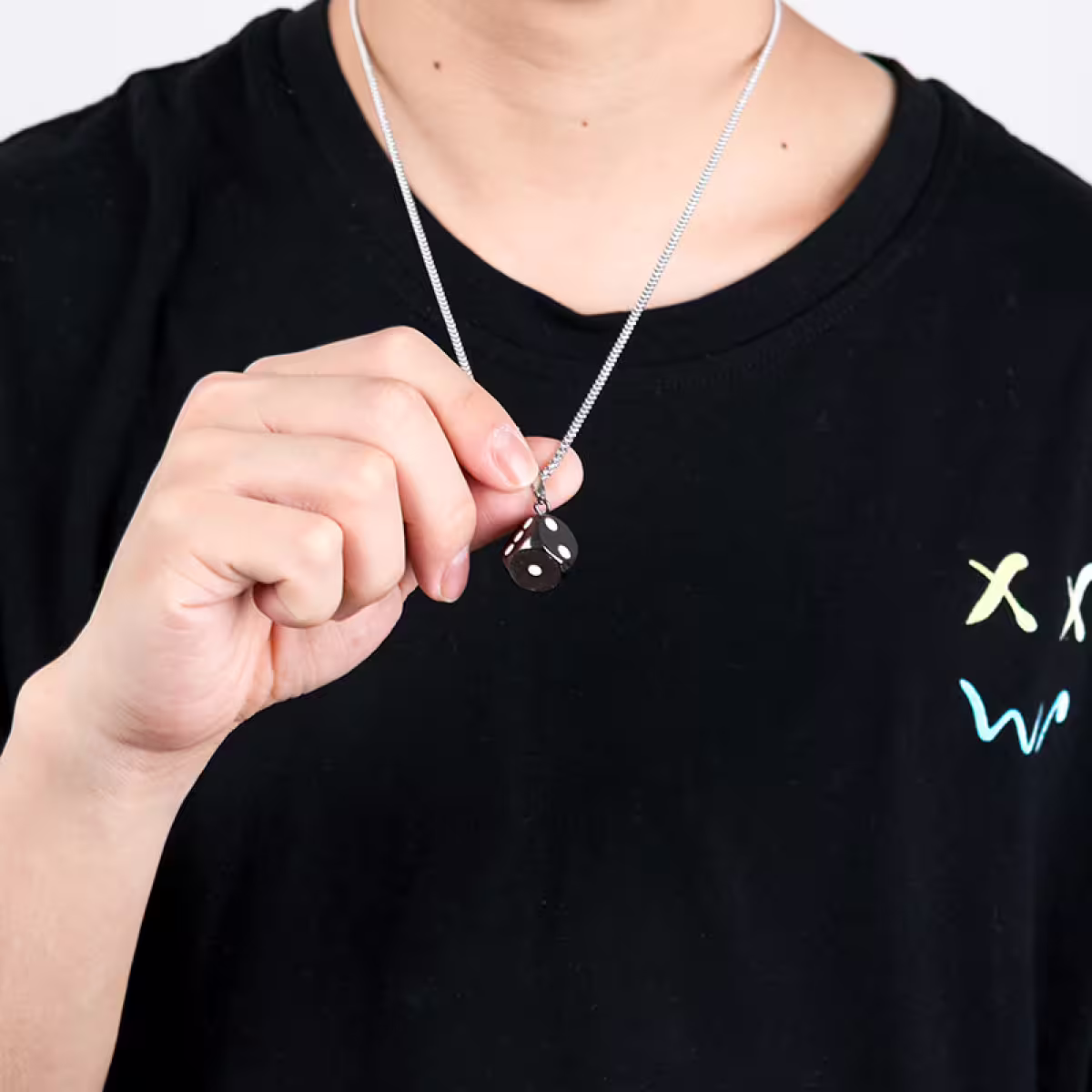 黑色金屬骰子×長項鍊-第6張