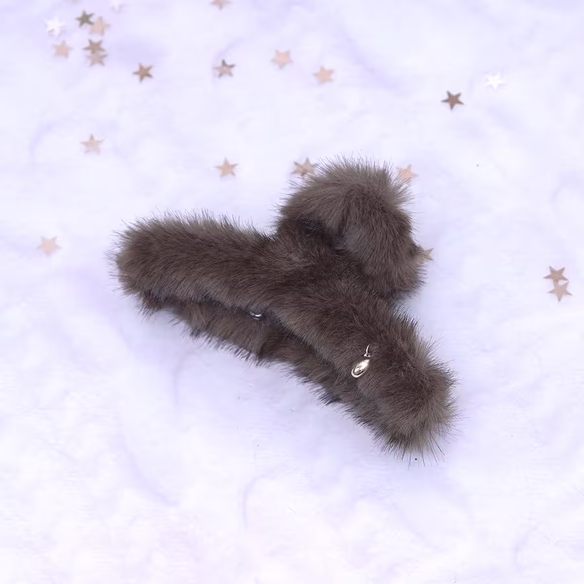 仿貂毛小金心×鯊魚夾×共四色-第2張