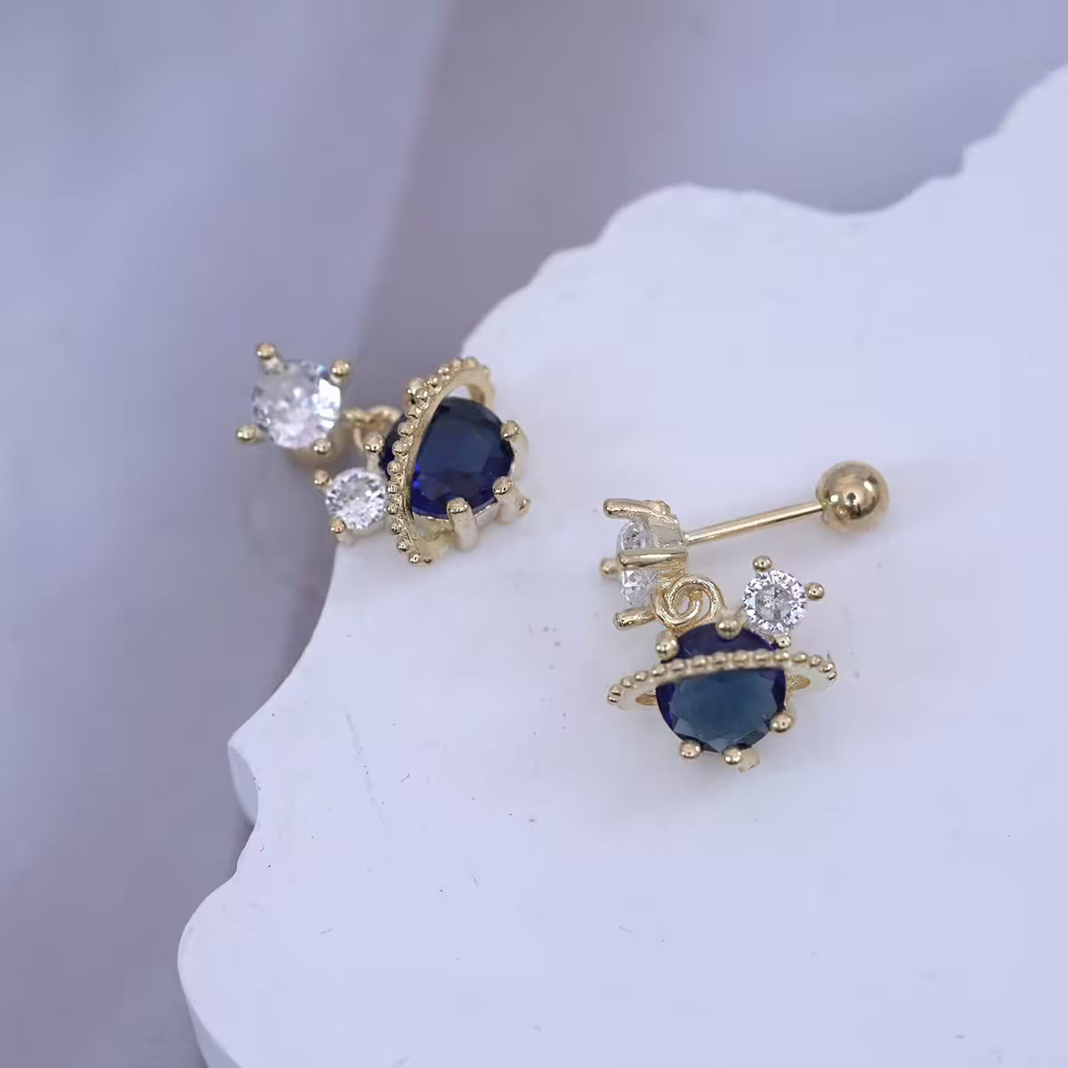 藍色星球×轉珠耳環-第4張