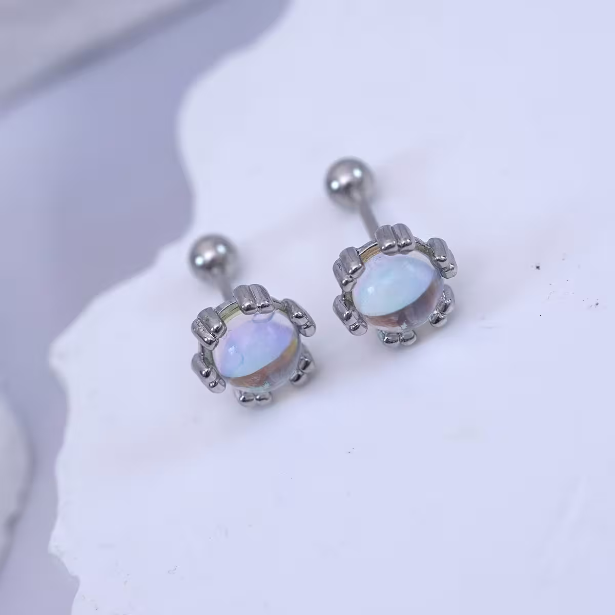 圓形月光×轉珠耳環-第3張