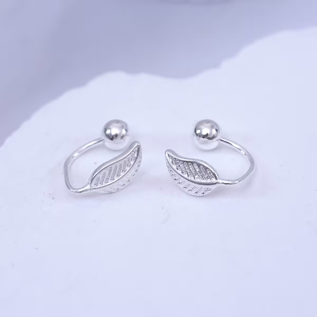 925耳針×葉子×轉珠耳環-第2張