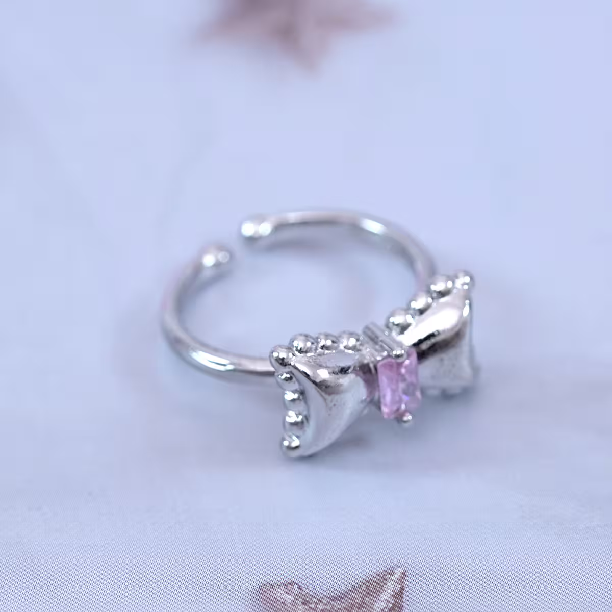 糖果蝴蝶結×開口戒指-第3張