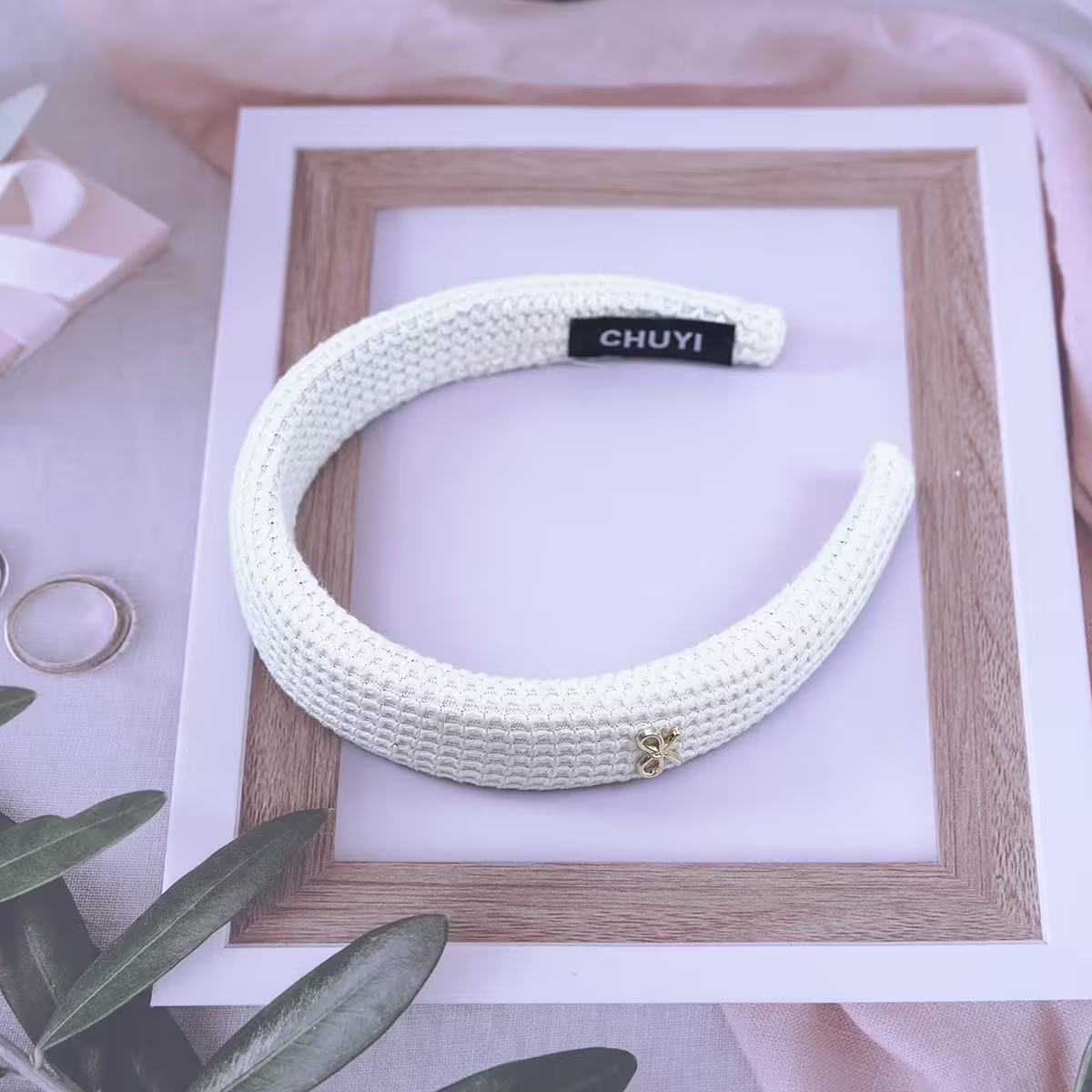 暖色羅紋蝴蝶結×髮箍-第5張