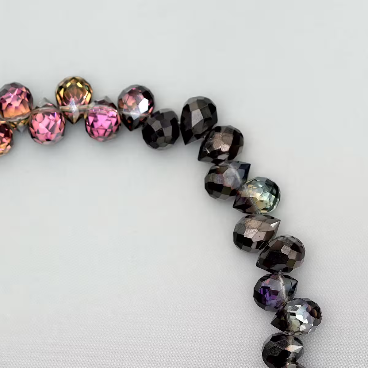 水滴閃亮晶鑽&times;手機腕帶掛繩&times;黑色-第3張