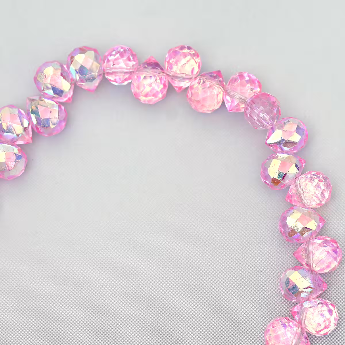 水滴閃亮晶鑽&times;手機腕帶掛繩&times;粉紅-第3張