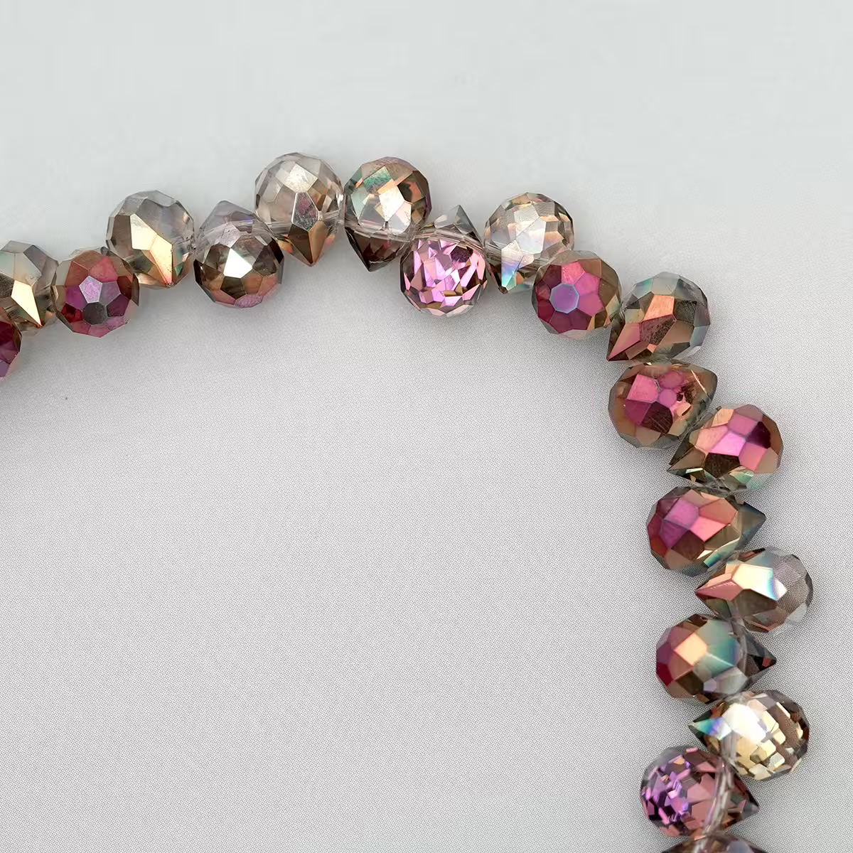 水滴閃亮晶鑽&times;手機腕帶掛繩&times;深紫棕-第3張