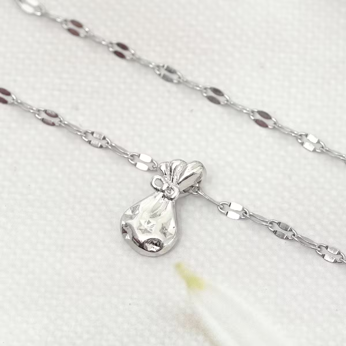 925銀飾&times;福氣錦囊&times;鎖骨項鍊-第4張