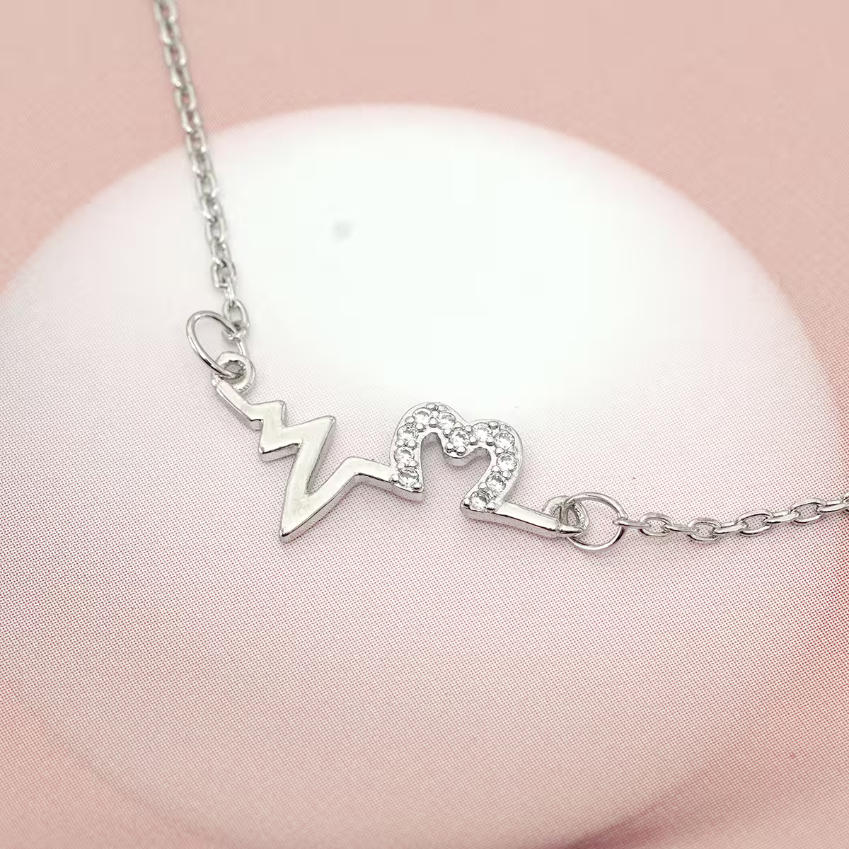 925銀飾&times;怦然瞬間&times;鎖骨項鍊-第1張